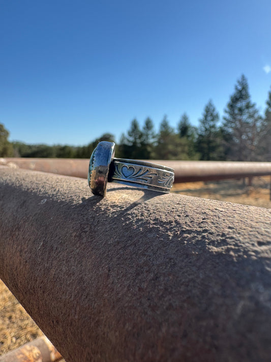 Mine 8 Turquoise Ring