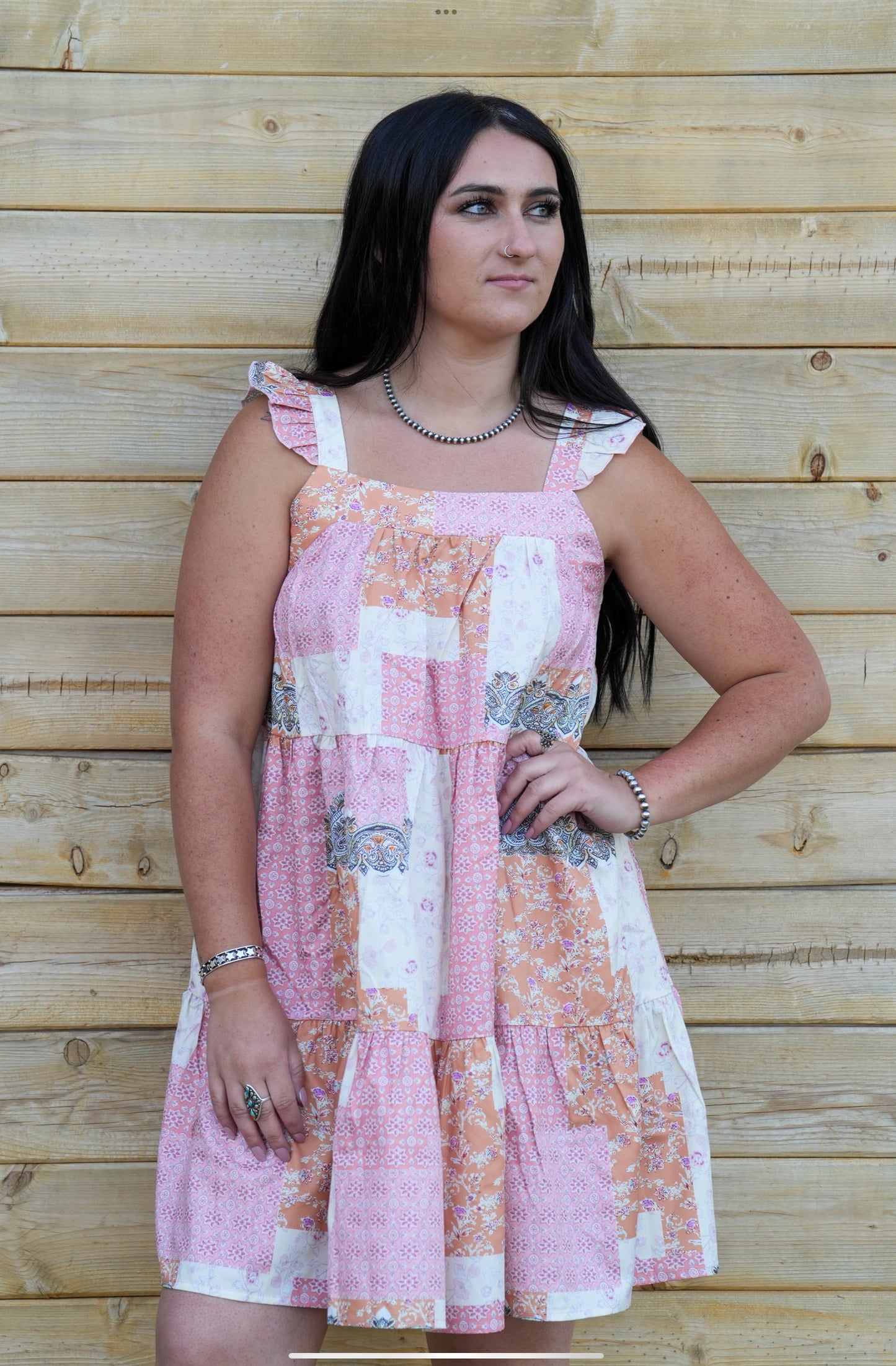 Paisley Babydoll Dress