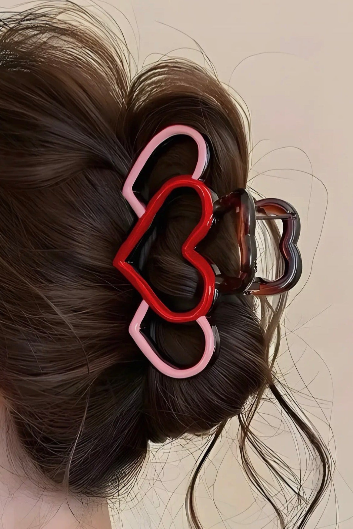 Valentines Claw Clip