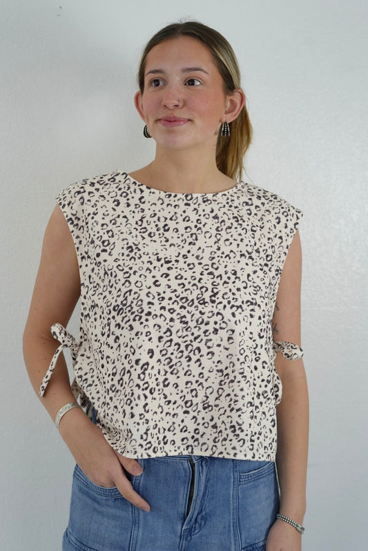 Leopard Print Vest